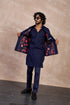 Basic Pintucks Nehru Jacket Set